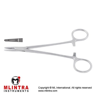 Crile-Wood Needle Holder Stainless Steel, 18 cm - 7"